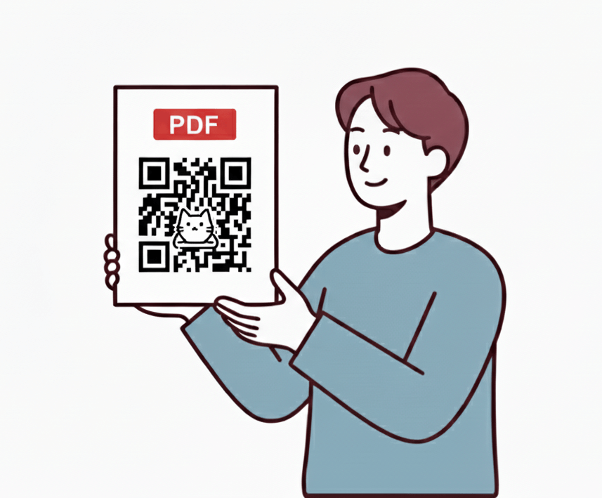 Tools PDF QR code custom