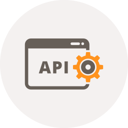 API code coding gear programming icon