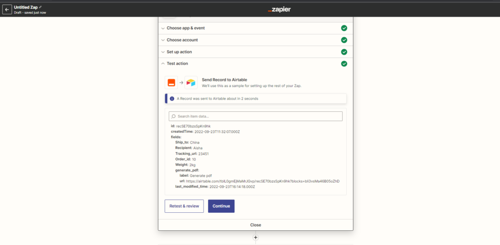 Shipping Label Template - PDF Generation API